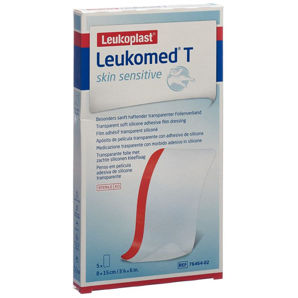 LEUKOMED T skin sensitive 8x15cm 5 Stk