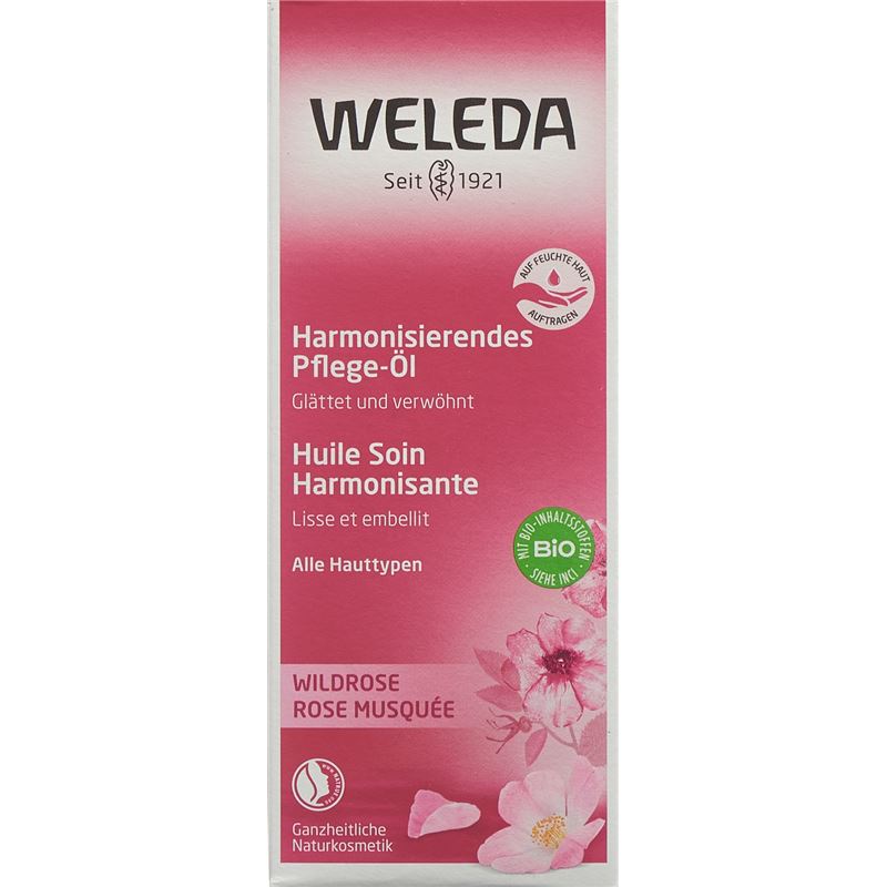 WELEDA Pflege-Öl harmonisierend Wildrose 100 ml