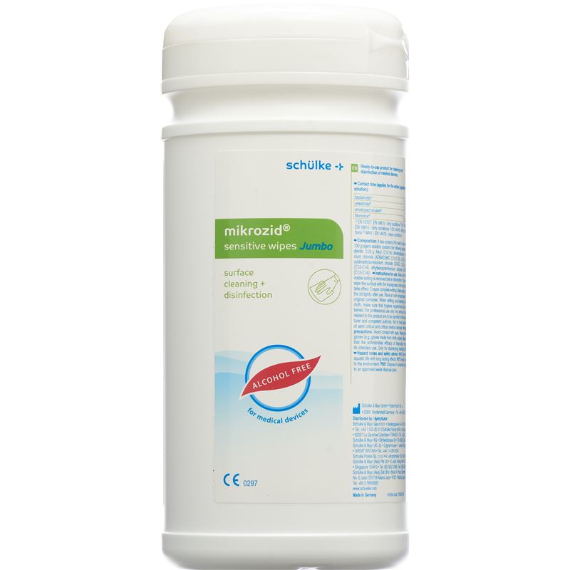 MIKROZID Sensitive wipes Jumbo (n) Ds 200 Stk