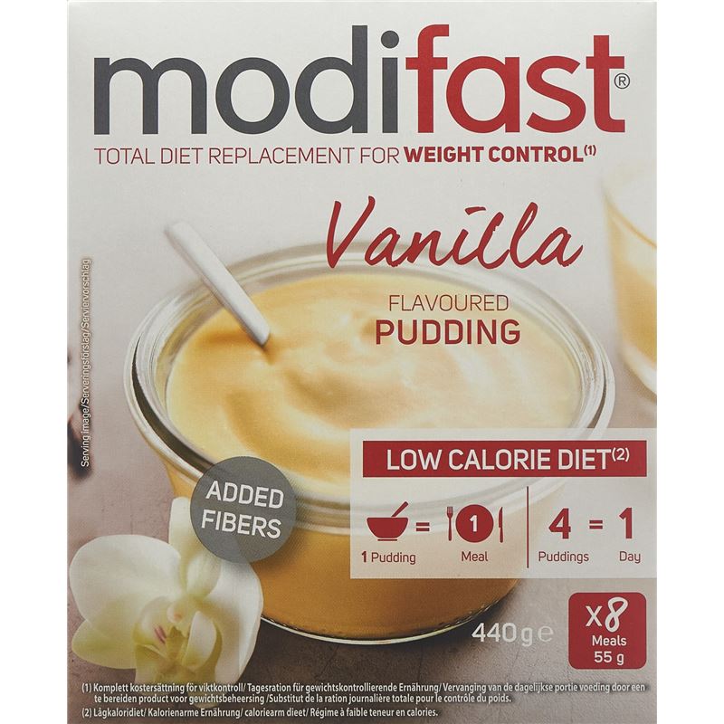 MODIFAST Crème Vanille 8 x 55 g