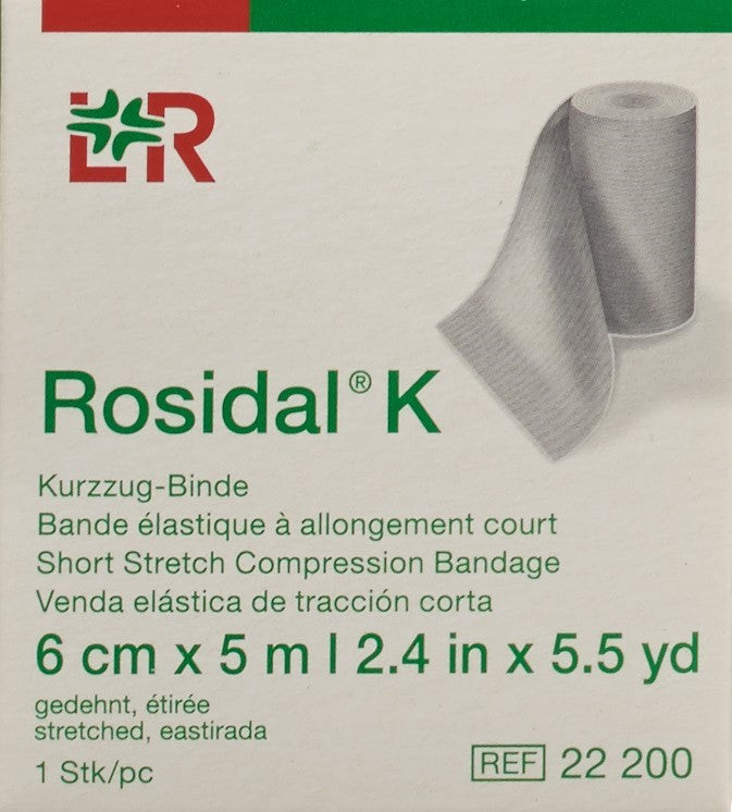 ROSIDAL K Kurzzug-Binde 6cmx5m