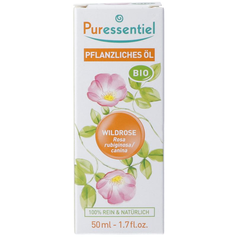 PURESSENTIEL Pflanzenöl Wildrose Bio 50 ml