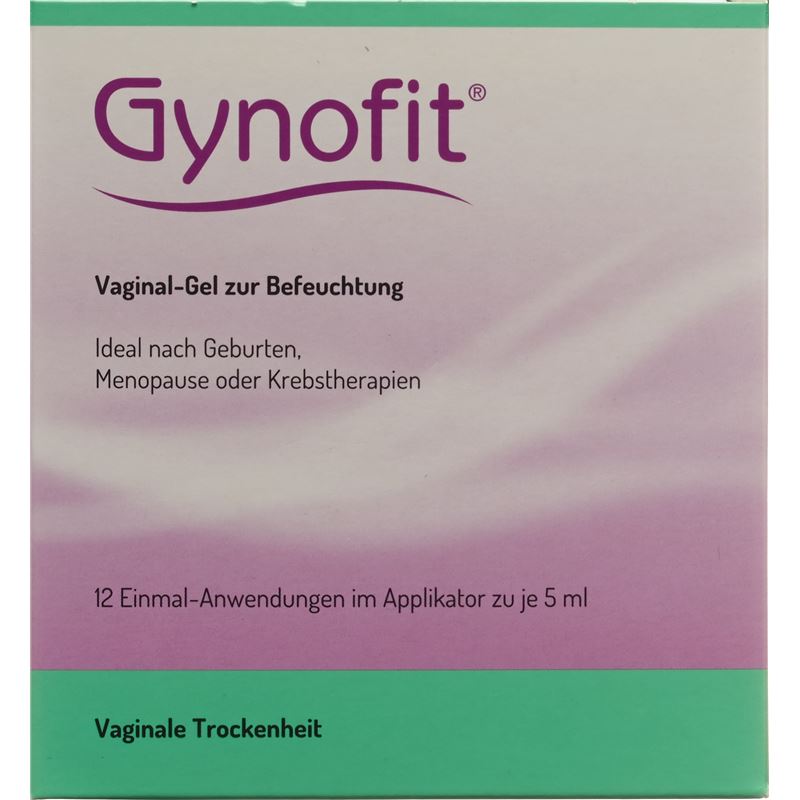 GYNOFIT Befeuchtungs-Gel Vaginalgel 12 x 5 ml