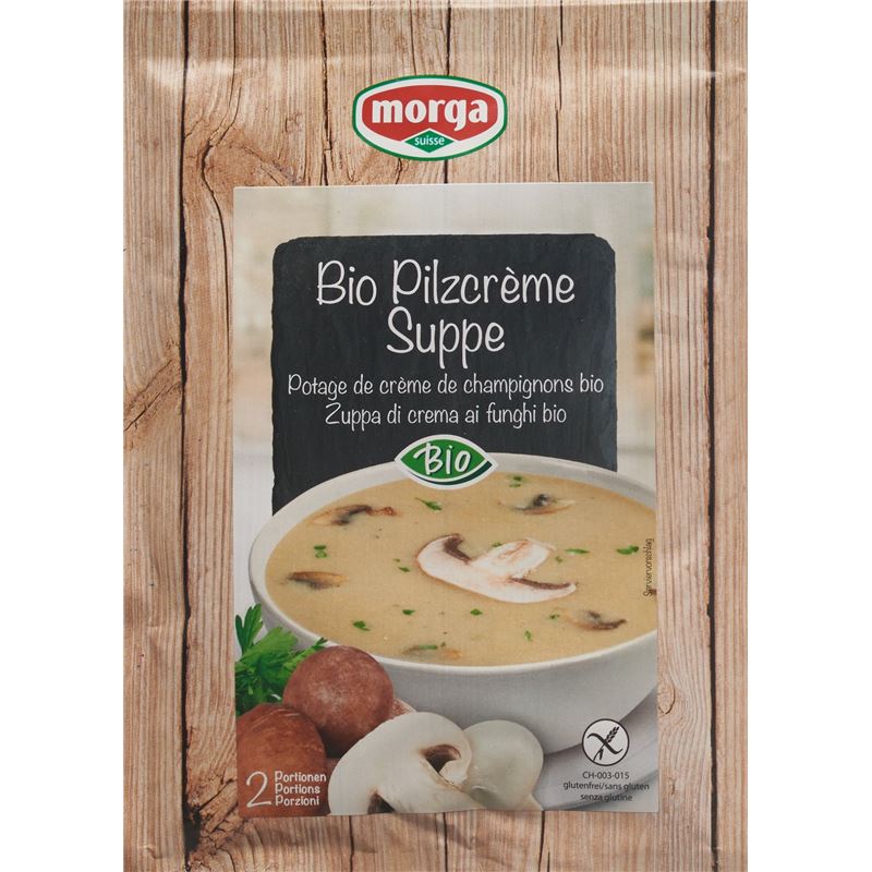 MORGA Pilzcreme Suppe Bio 42 g