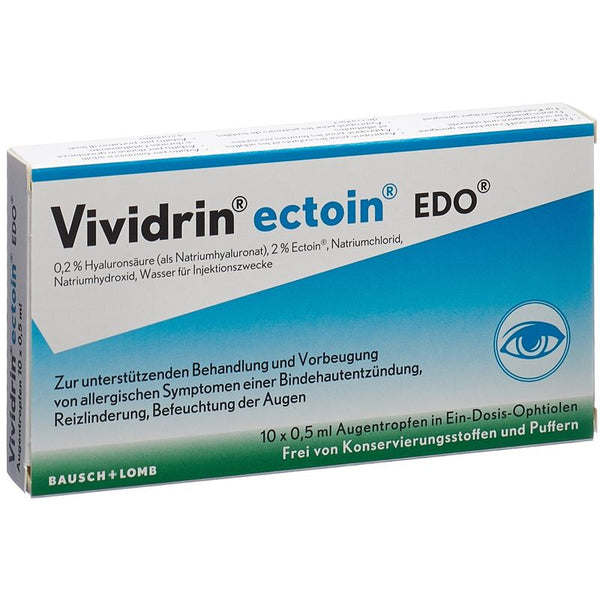 VIVIDRIN ectoin EDO Gtt Opht 10 Monodos 0.5 ml