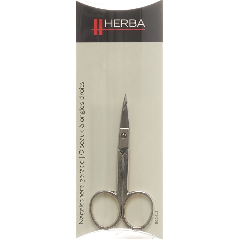 HERBA Nagelschere 9cm gerade 5414