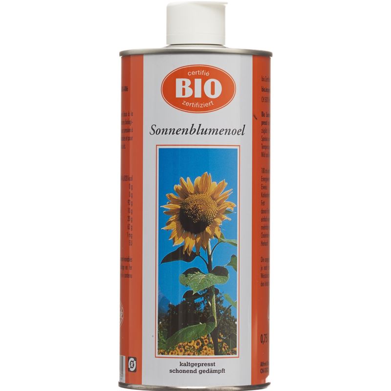 BRACK Sonnenblumenöl kaltgepresst Bio 7.5 dl