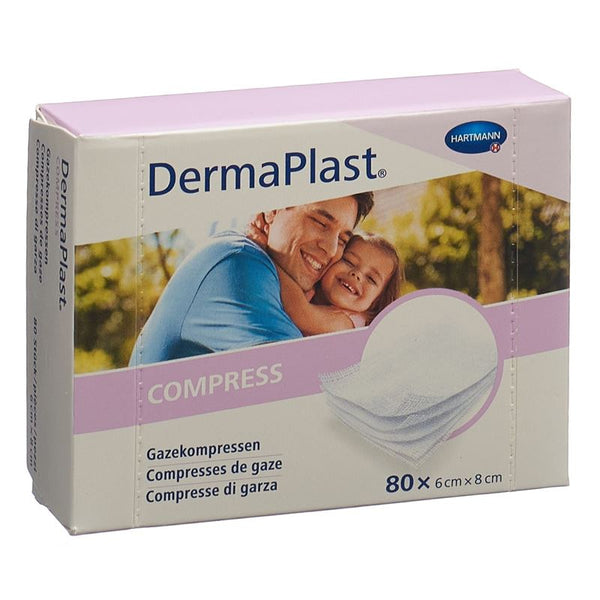 DERMAPLAST Compress 6x8cm 80 Stk