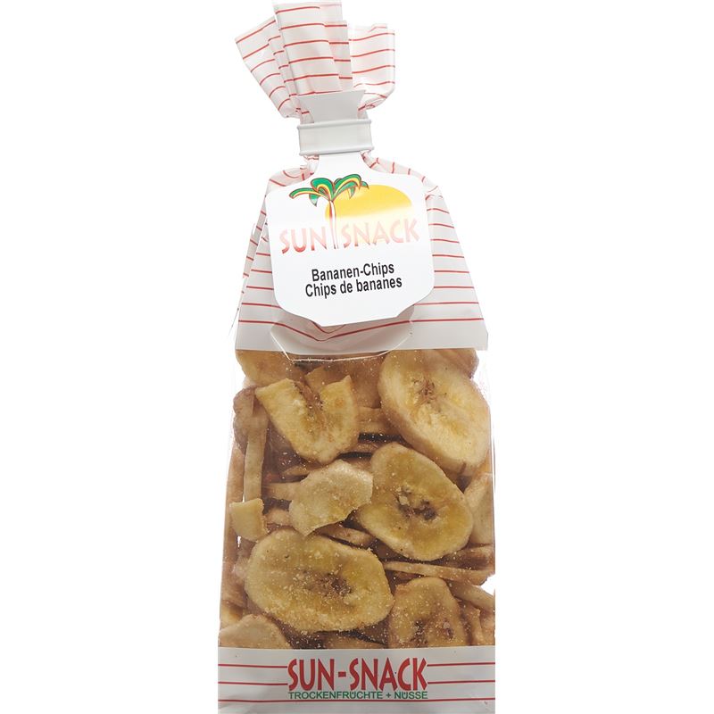 SUN SNACK Bananen-Chips Btl 120 g