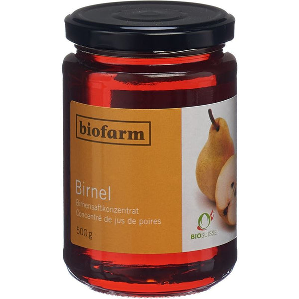 BIOFARM Birnendicksaft Knospe Glas 500 g